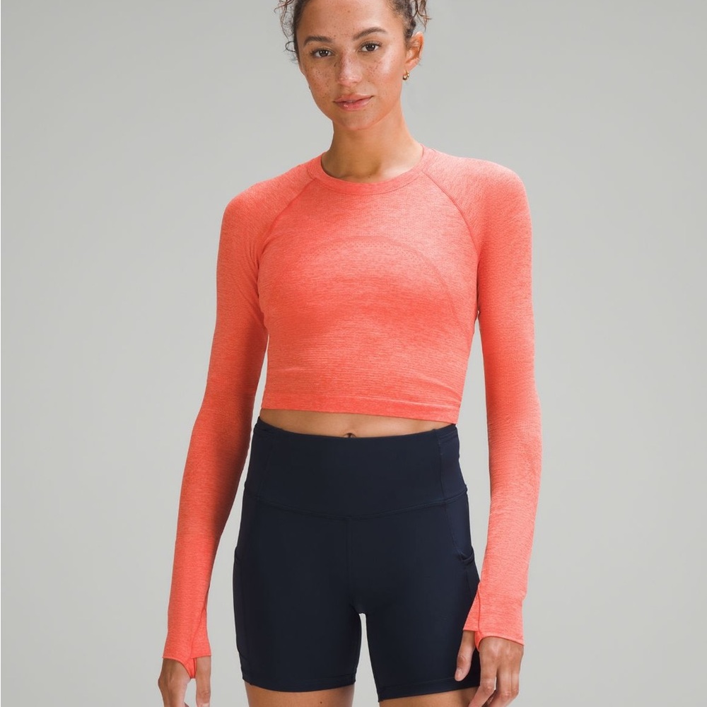 Swiftly tech cropped long-sleeve shirt 2.0